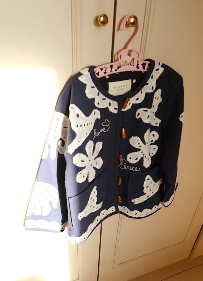Sissel Edelbo - Ena MINI Jacket SE 1659 - Navy Birds Jakker 