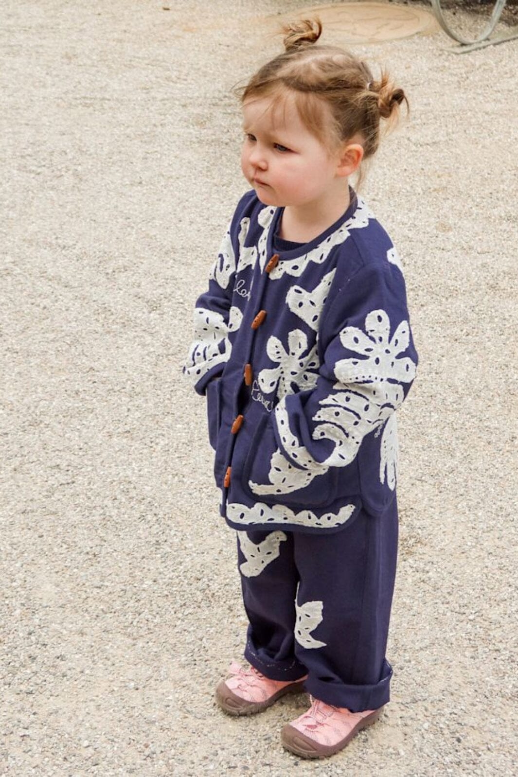 Sissel Edelbo - Ena MINI Jacket SE 1659 - Navy Birds Jakker 