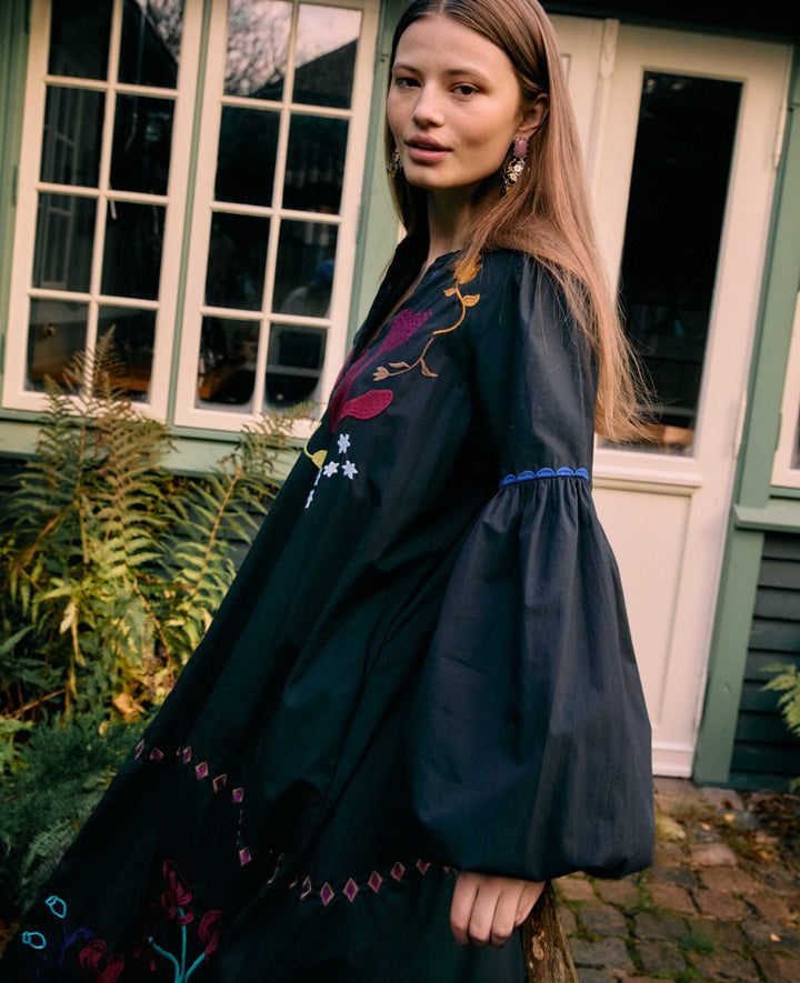 Sissel Edelbo - Irma Dress Se 2020 - Black Kjoler 