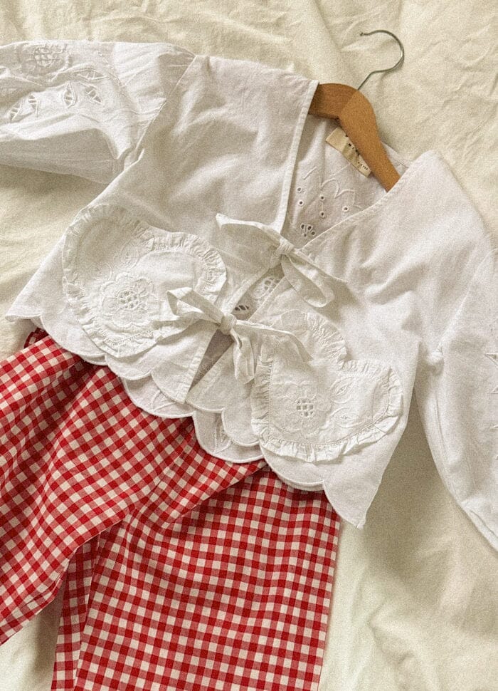 Sissel Edelbo - Maibritt MINI Top SE 1862 - Ecru Toppe 