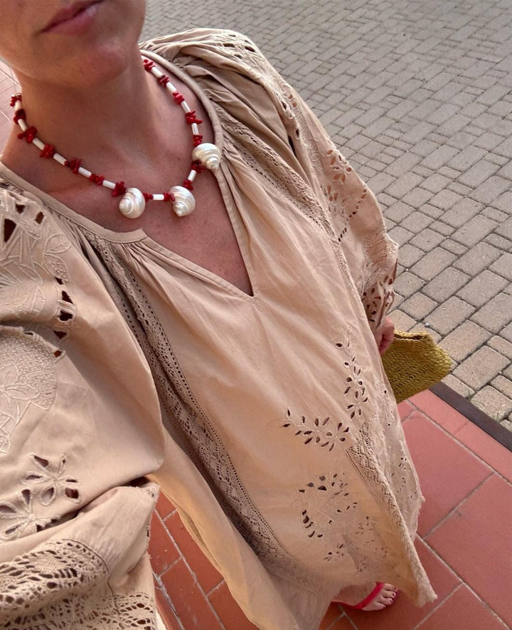 Sissel Edelbo - Mila Dress SE 1684 - Beige