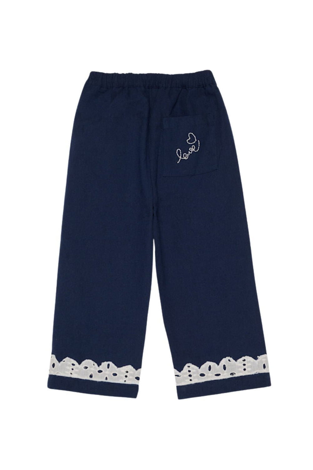 Sissel Edelbo - Oda MINI Pants SE 1668 - Navy Birds Bukser 