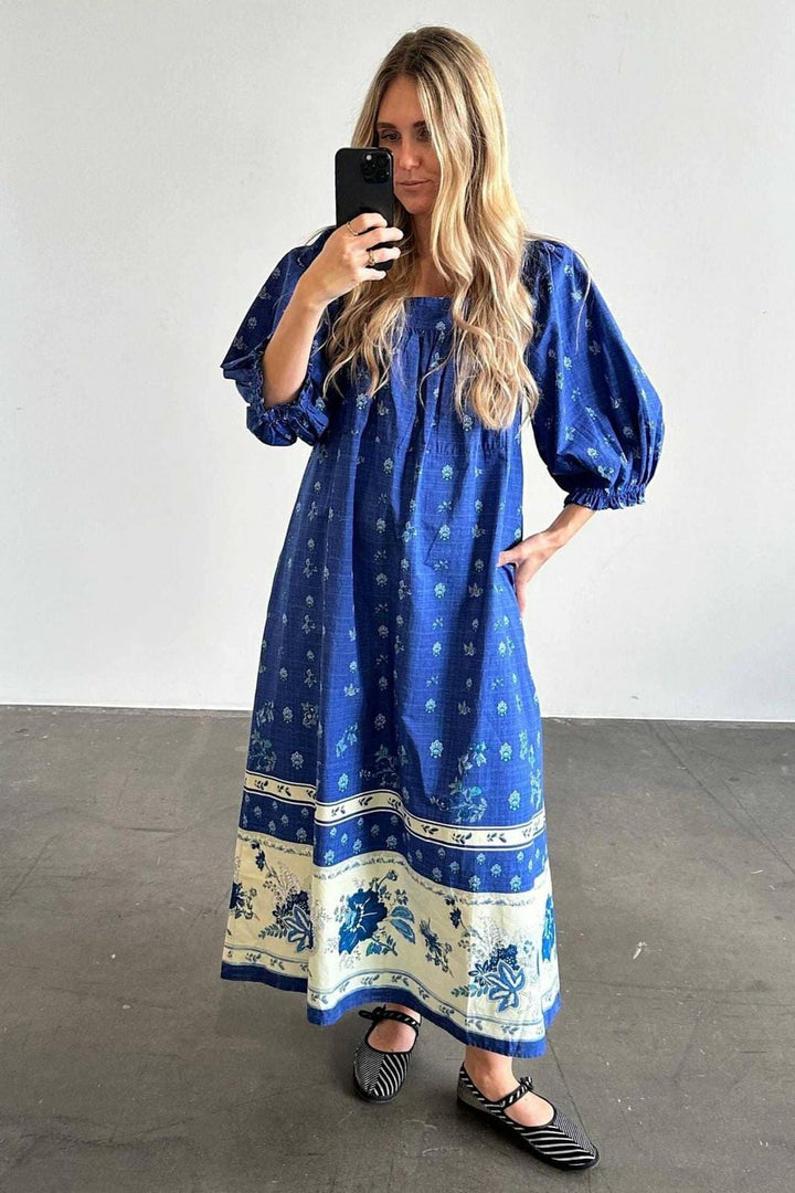 Sissel Edelbo - Ronda Dress SE 1598 - Mazarine Blue Kjoler 