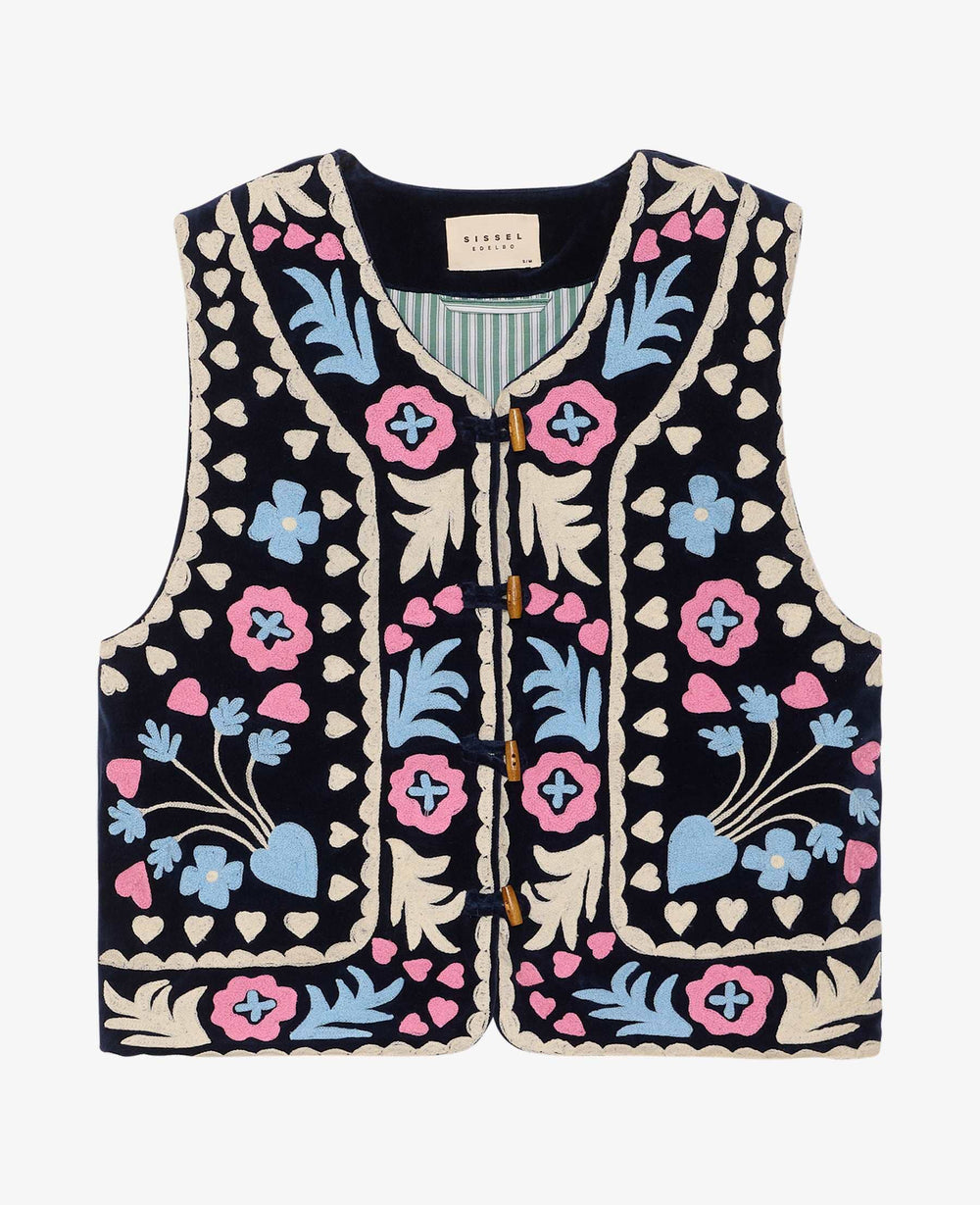 Sissel Edelbo - Timothy Vest SE 1791 - Navy Veste 