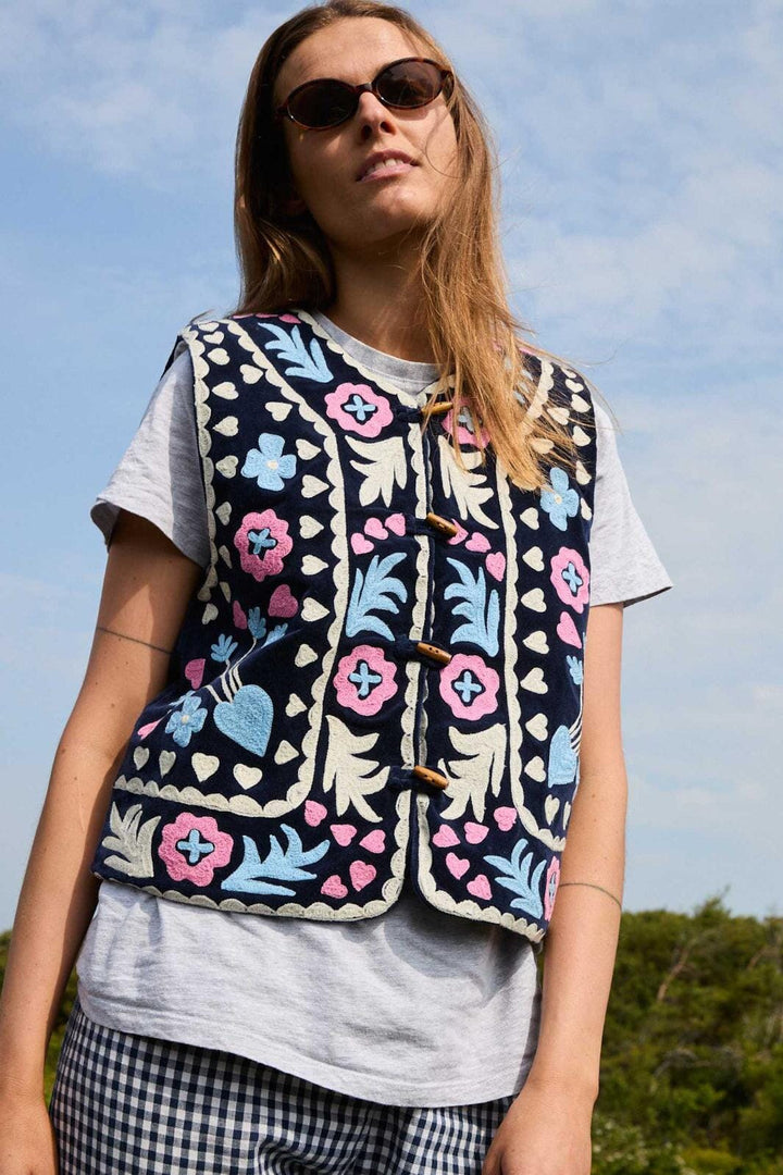 Sissel Edelbo - Timothy Vest SE 1791 - Navy Veste 