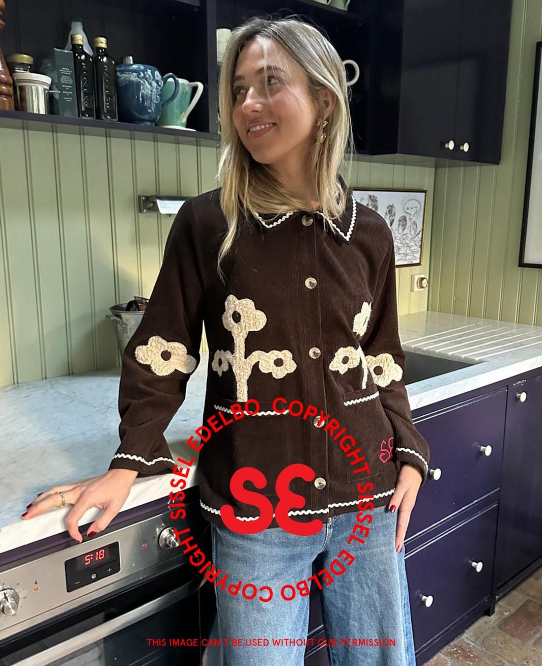 Sissel Edelbo - Twiggy Jacket SE 2043 - Fudge Brown
