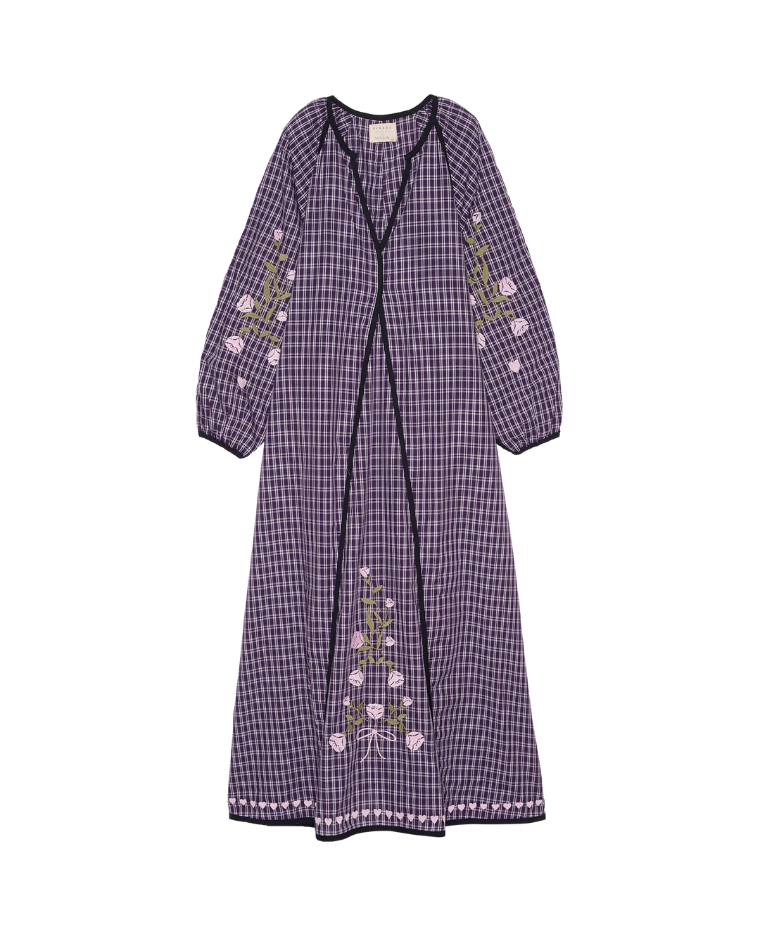 Sissel Edelbo x Molly&My - Fran Dress SE 2117 - Purple Checks 