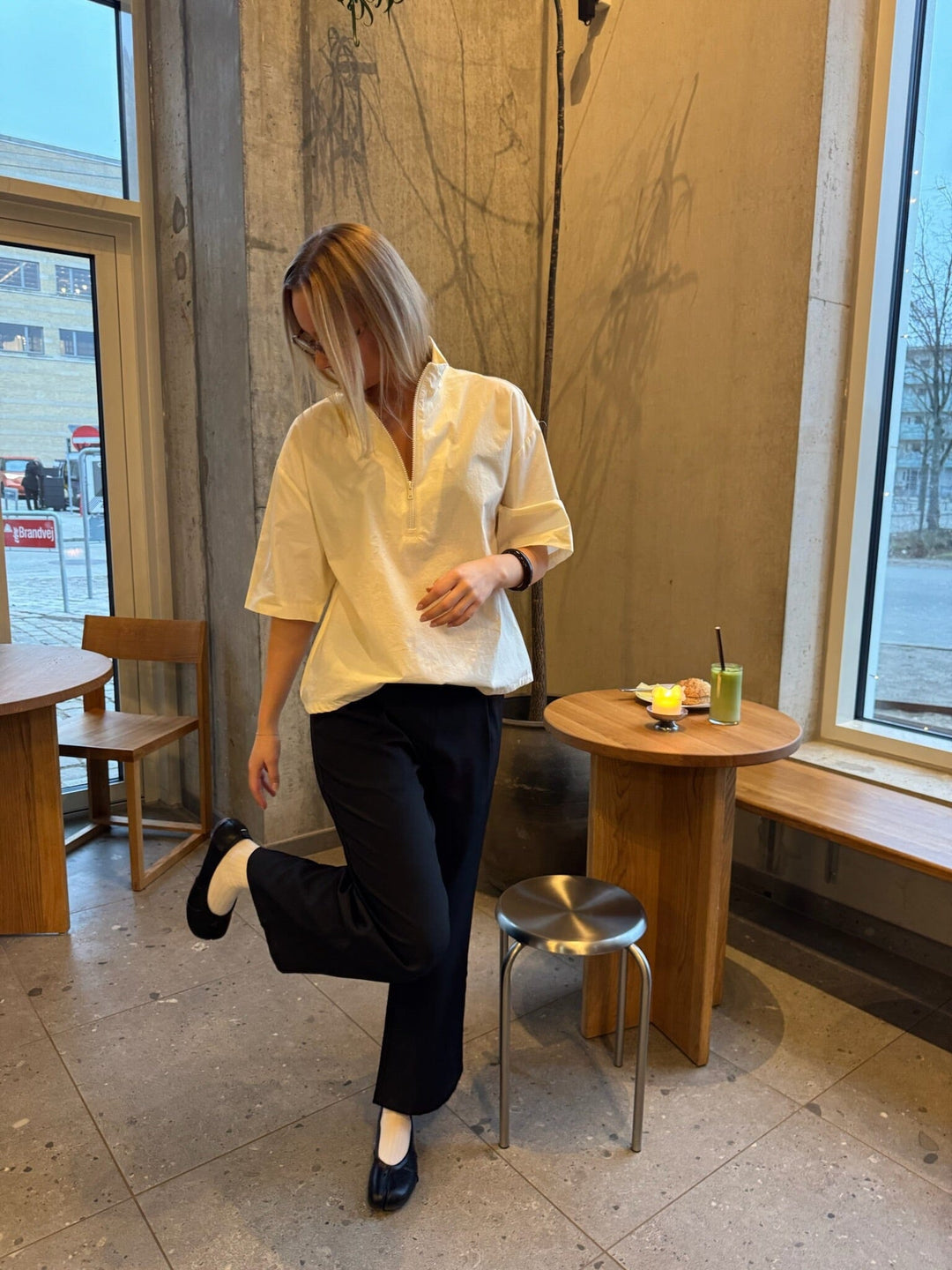 Sisters Point - Elias-Ss 19826 - 115 - Cream Bluser 