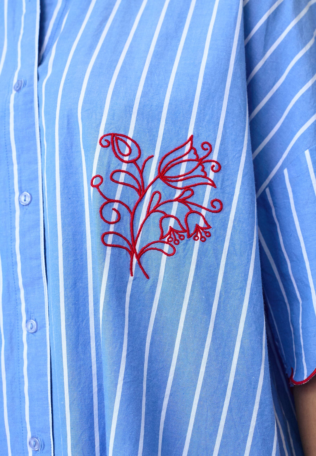 Sisters Point - Ella-N.Sh11 19984 - 830 - Blue Stripes Skjorter 