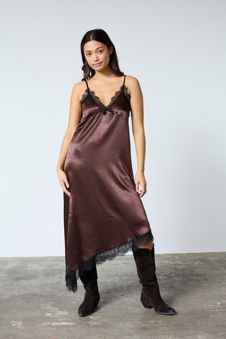 Sisters Point - Ellen-Dr 19747 - 220 - Brown/Black Kjoler 