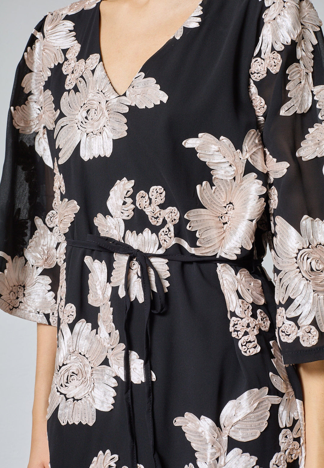 Sisters Point - Emore-Dr 19348 - 811 - Black/Champagne Kjoler 