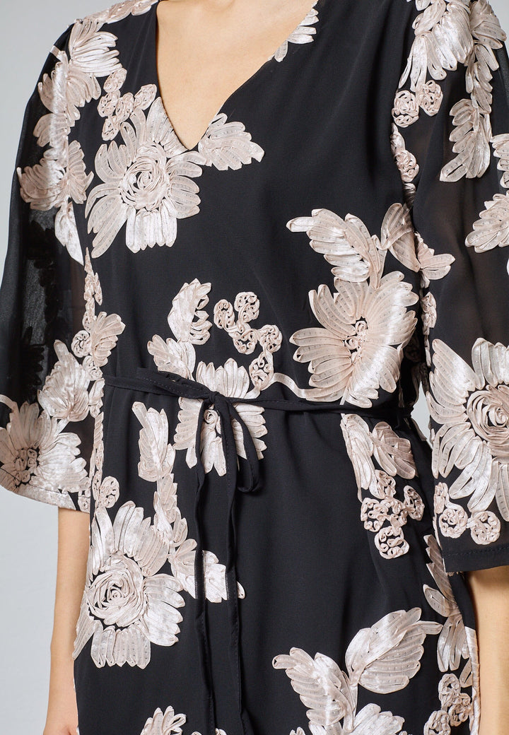 Sisters Point - Emore-Dr 19348 - 811 - Black/Champagne Kjoler 