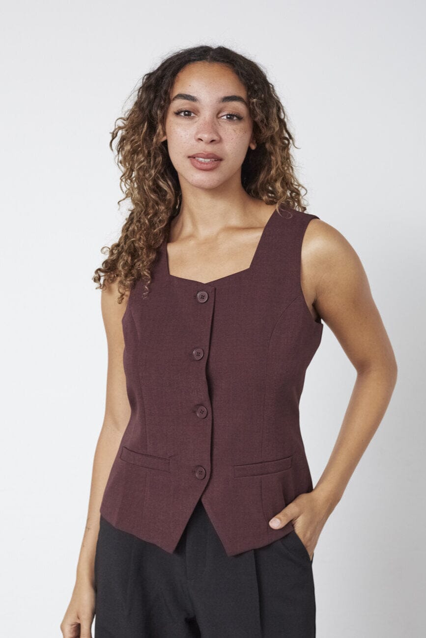 Sisters Point - Gema-Ve1 19375 - 587 - Deep Bordeaux Veste 