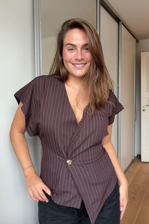 Sisters Point - Gevela-Ve6 19498 - 222 - D. Chocolate Veste 