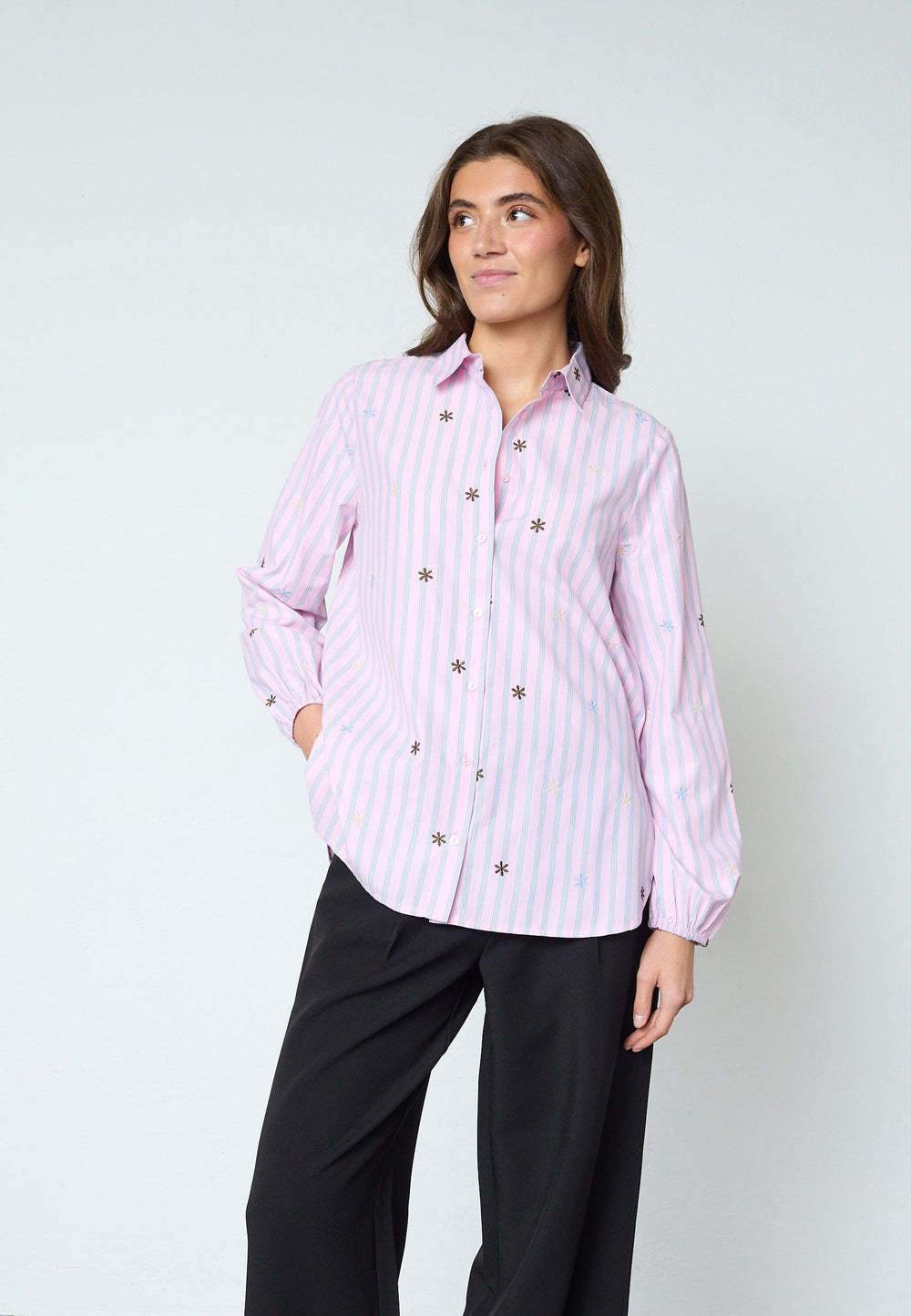 Sisters Point - Istea-Sh6 19645 - 833 - Bloom Stripes Skjorter 