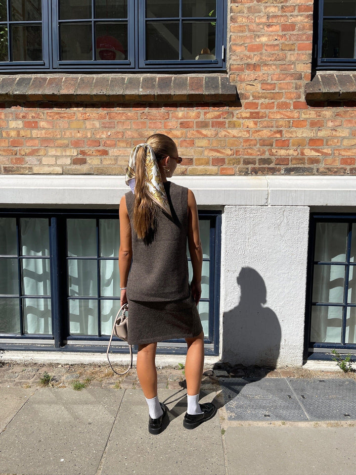 Sisters Point - Luca-Sk 19077 - 201 - Brown Mel. Nederdele 