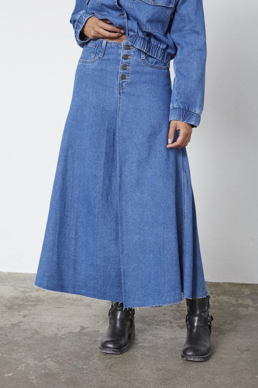 Sisters Point - Osla-Sk1 19242 - 920 - Mid Blue Nederdele 