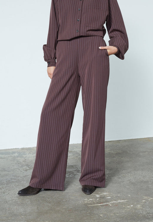 Sisters Point - Verina-Pa2 19337 - 201 - Chokolade/Cream Bukser 