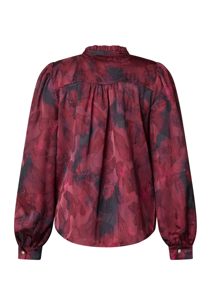 Sisters Point - Virsa-Sh15 19519 - 801 - Bordeaux Blurred Skjorter 