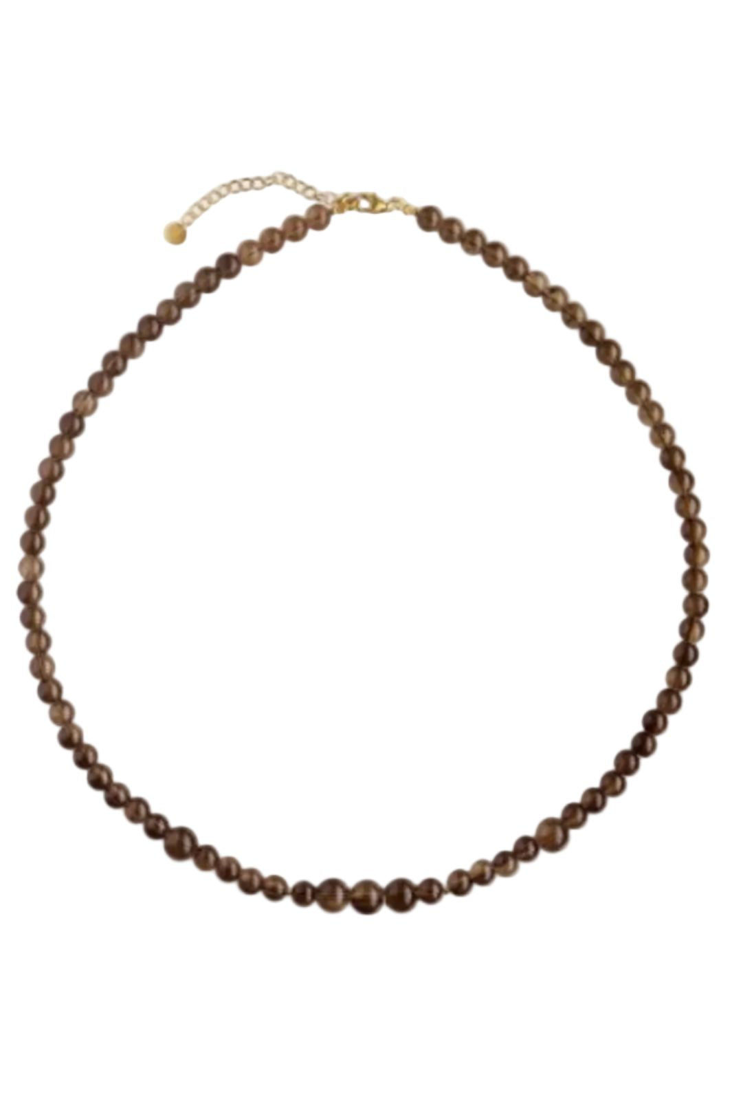 Stine A - Cherie Bon Bon Necklace - Mocha - 2068-02 Halskæder 
