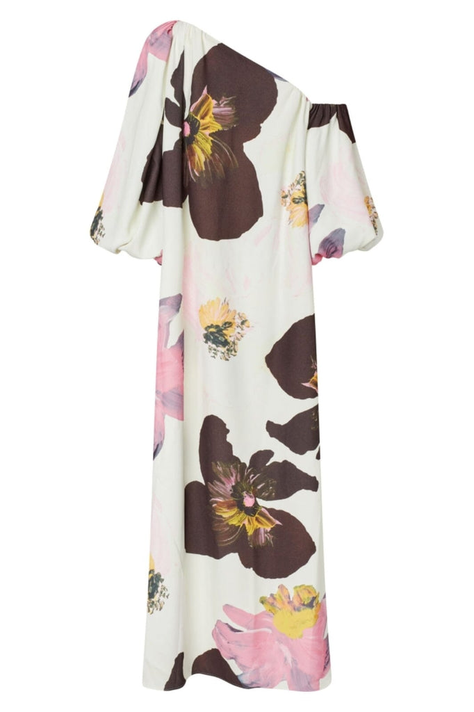 Stine Goya 2395 Heavy Crepe, Structured Off-shoulder Dresssg