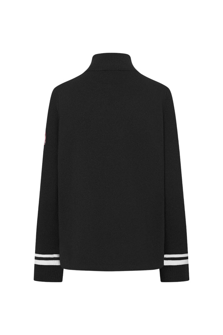 Twist & Tango - Les Alpes Knitted Sweater 865499 - Black Strikbluser 