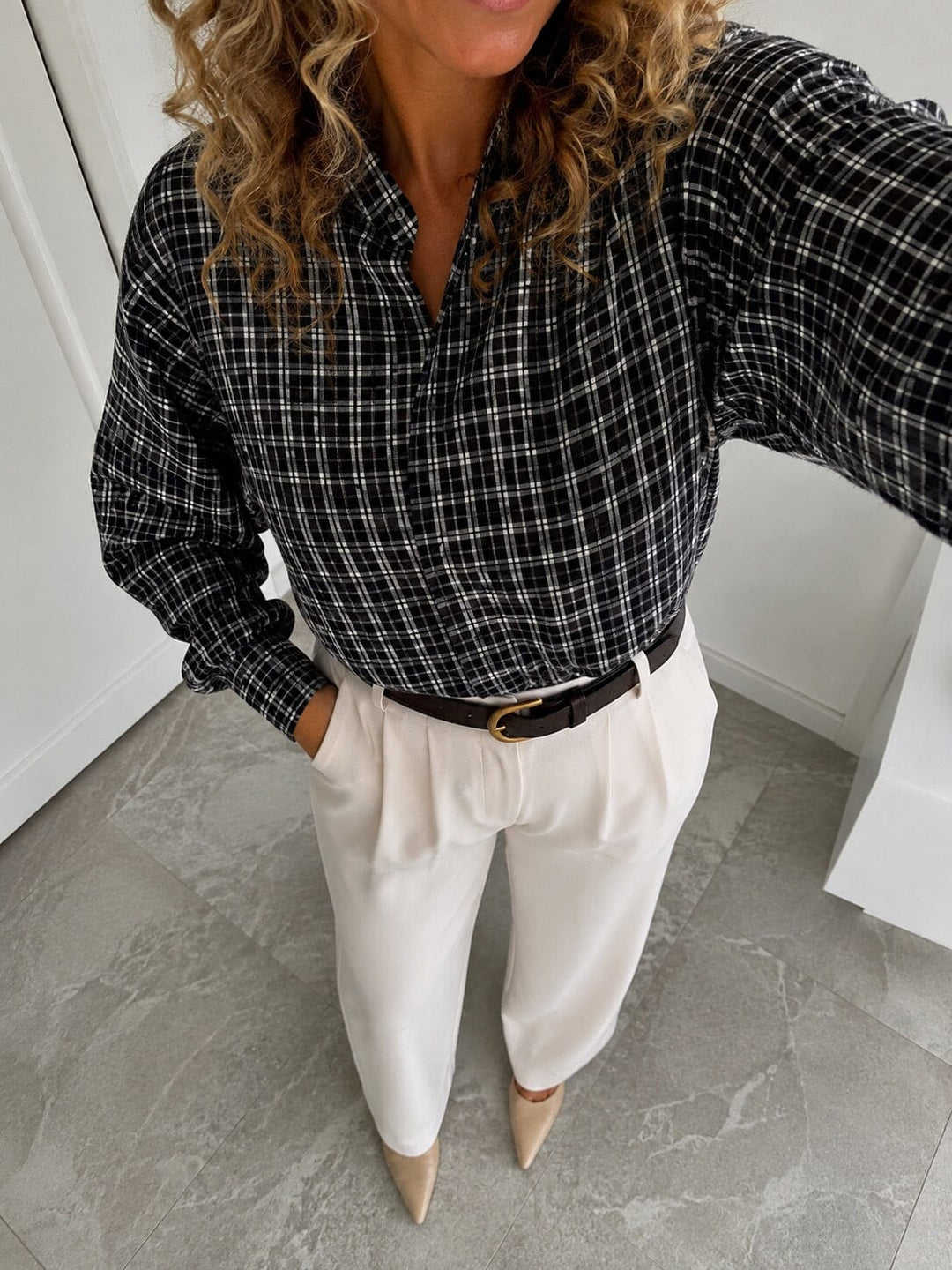 Valentin Studio - Cowboy Ch171499c - Black Checker 