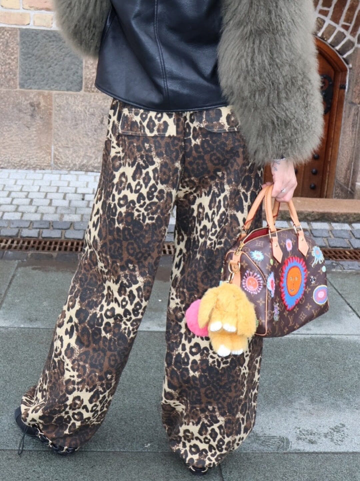 Valentin Studio - Loose Cargo Pants CH165083C - Sand Leo Bukser 