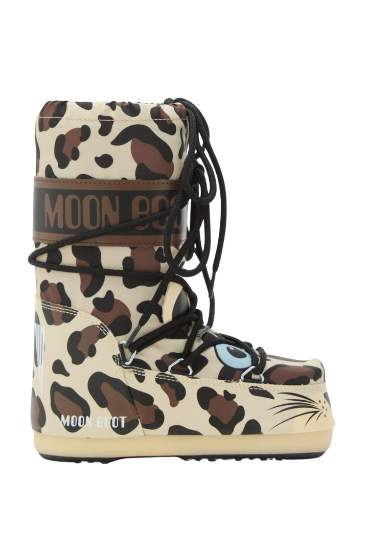 Moon Boot - Mb Icon Animal Jr80D3400300 - V010 Leopard