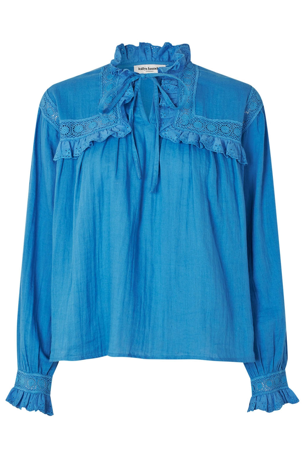 Voorbestelling - Lollys Laundry - Gemmall Shirt Ls25487-1069 - 97 Neon Blue