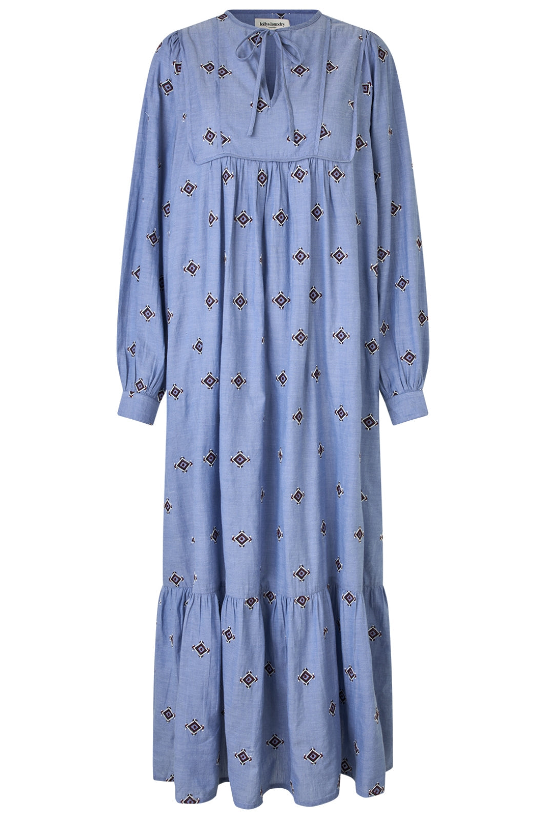 Voorbestelling - Lollys Laundry - Latourll Maxi Dress Ls25435-3007 - 22 Light Blue