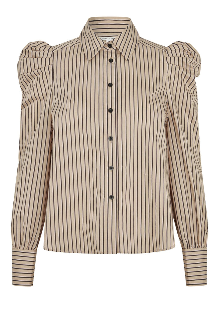 Second Female - Serina Slim Shirt 60489 - 6016 Camel