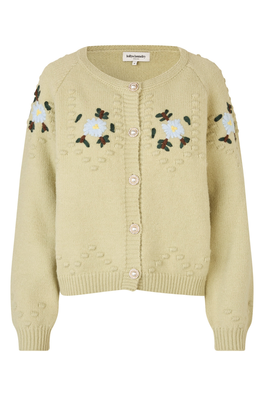 Voorbestelling - Lollys Laundry - Gracelynnll Knit Cardigan Ls25497-5020 - 43 Mint