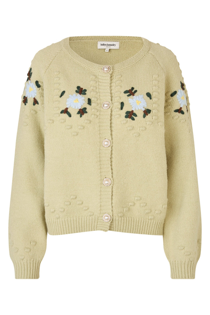 Voorbestelling - Lollys Laundry - Gracelynnll Knit Cardigan Ls25497-5020 - 43 Mint