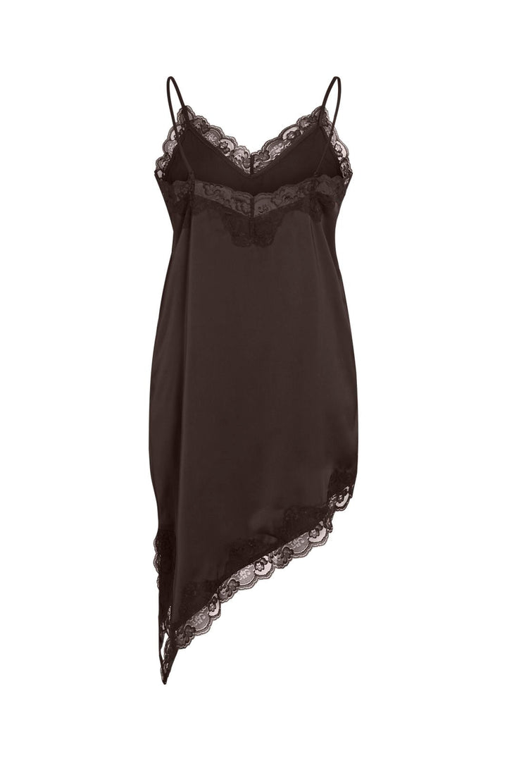 Vila - Cey Strap Dress - 5092672 Coffee Bean