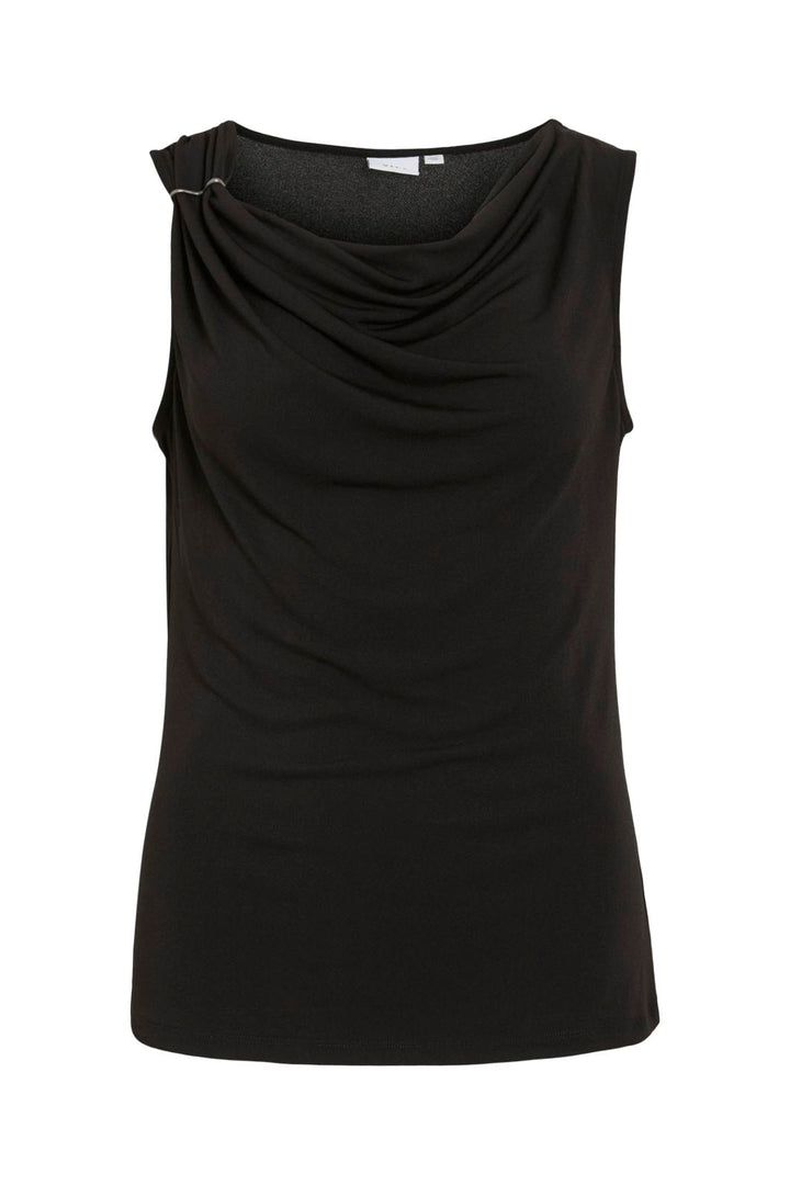 Vila - Vigama S/L Buckle Top - 5048645 Black