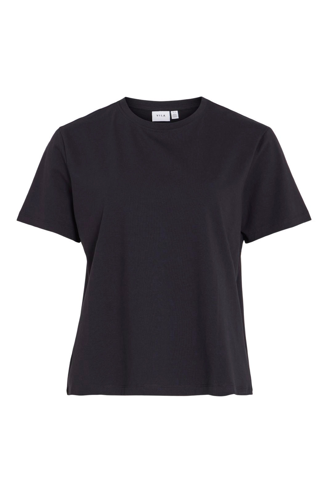 Vila - Vinora S/S T-Shirt - 4677998 Black Beauty