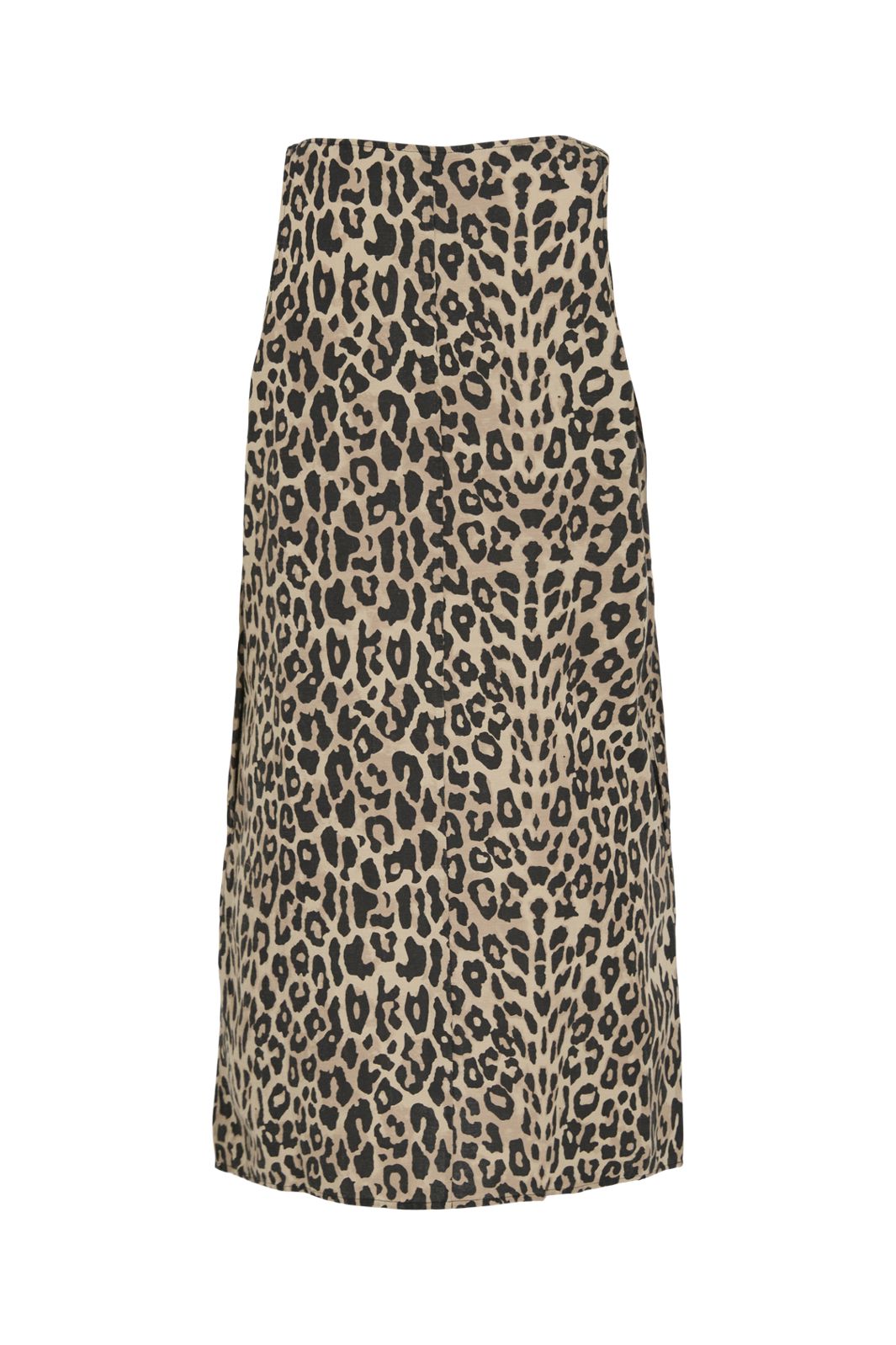 Vila - Viprisilla Pri S/L Boatneck Dress/Vol/2 - 4965938 Birch Leo