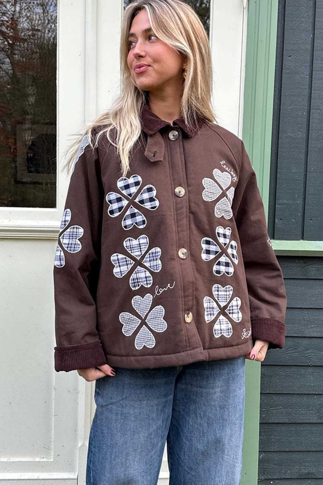 Sissel Edelbo - Lillibeth Jacket Se 2024 - Checked Brown