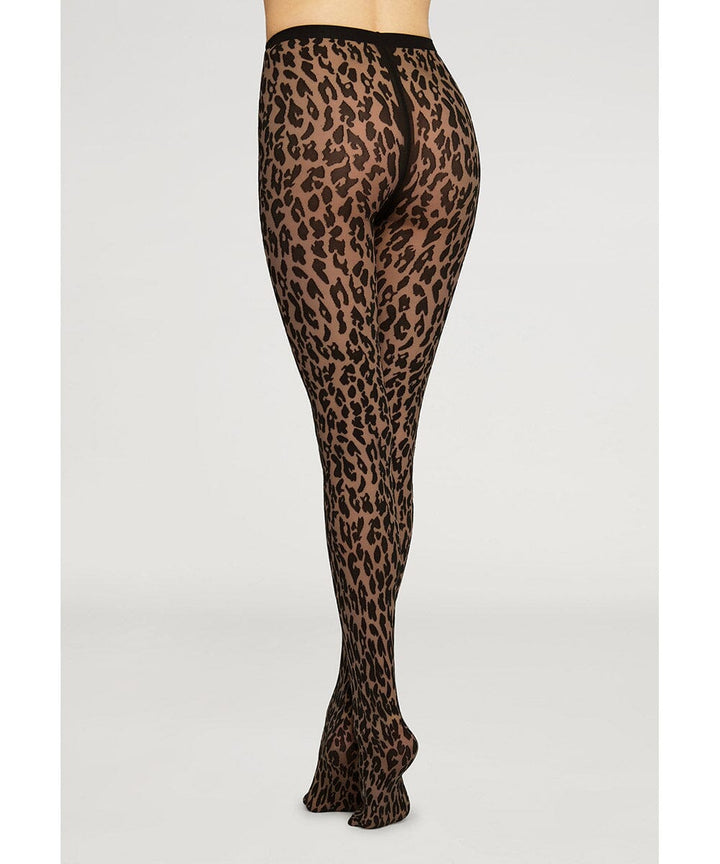 Wolford - Leo Tights14901 - 9180 Black/black Strømpebukser 