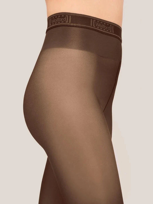 Wolford - Neon 40 Tights 14978 - 4884 Roasted Tea 