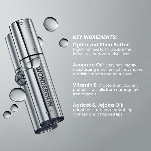 Wonderskin - Lip Rehab Therapy Oil - Clear - Læbepleje 