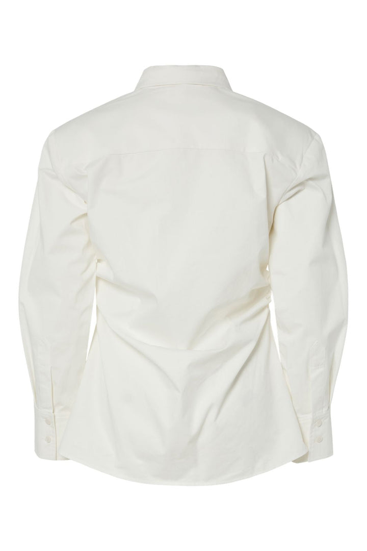 YAS - Yasareka Ls Shirt - 4888857 Star White