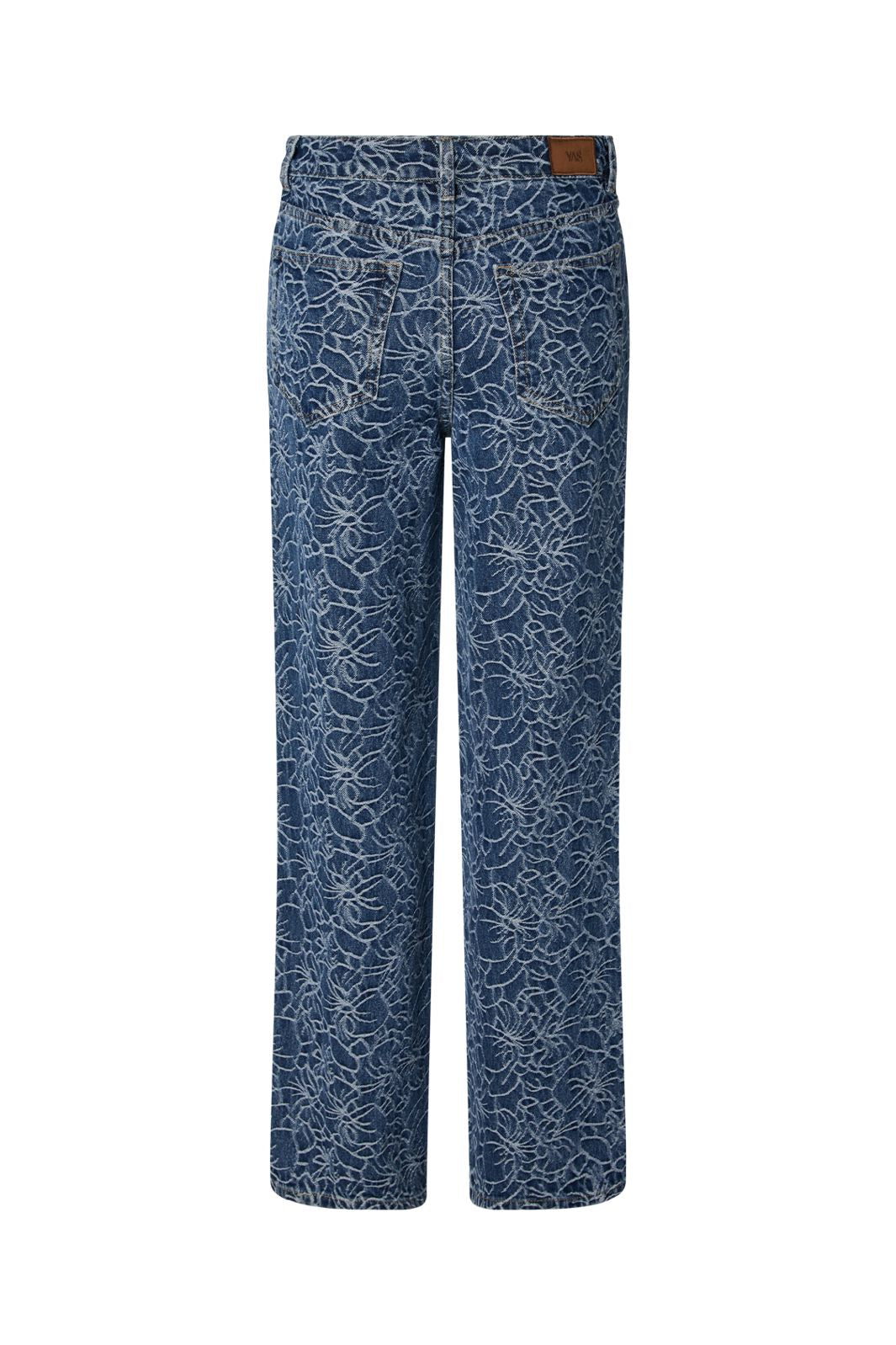 YAS - Yasblomea Straight Jeans - 5164841 Dark Blue Denim Blomea