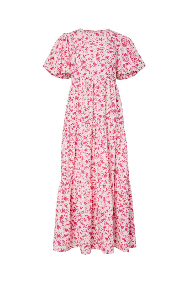 YAS - Yascolea Ss Ankle Dress - 4921725 Pristine Donna