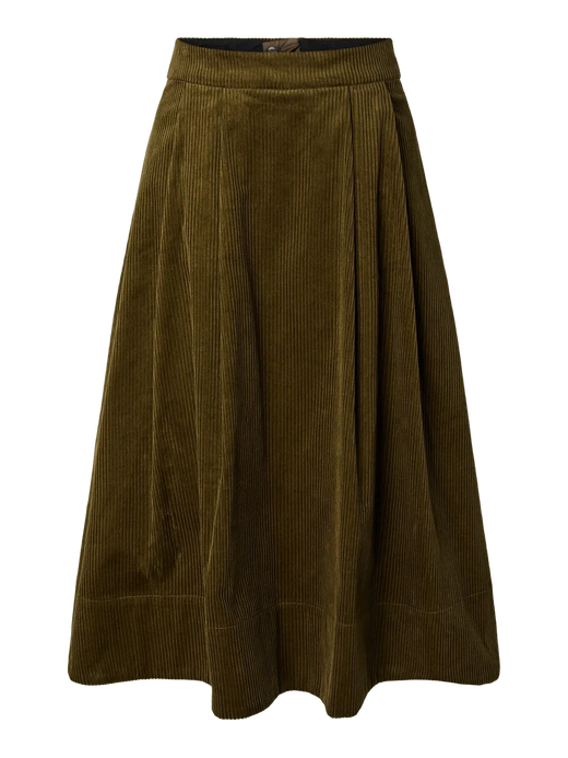 YAS - Yascordo Long Skirt - 5119369 Fir Green Nederdele 