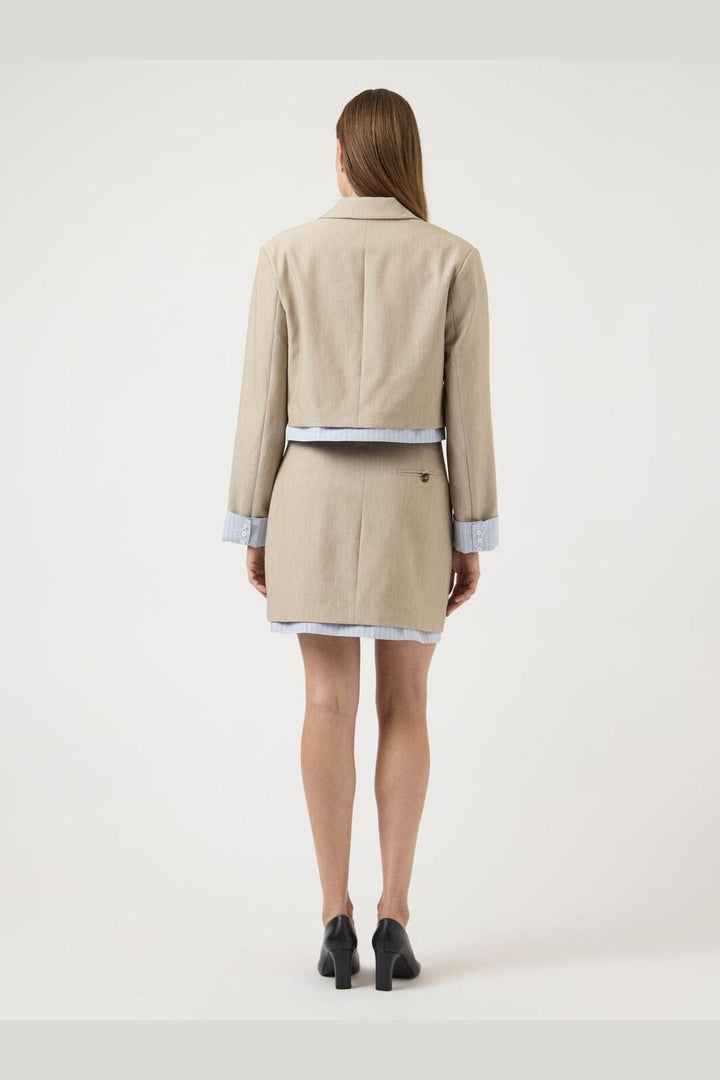 YAS - Yasdetana Skirt - 4959192 Pelican W. Skyway