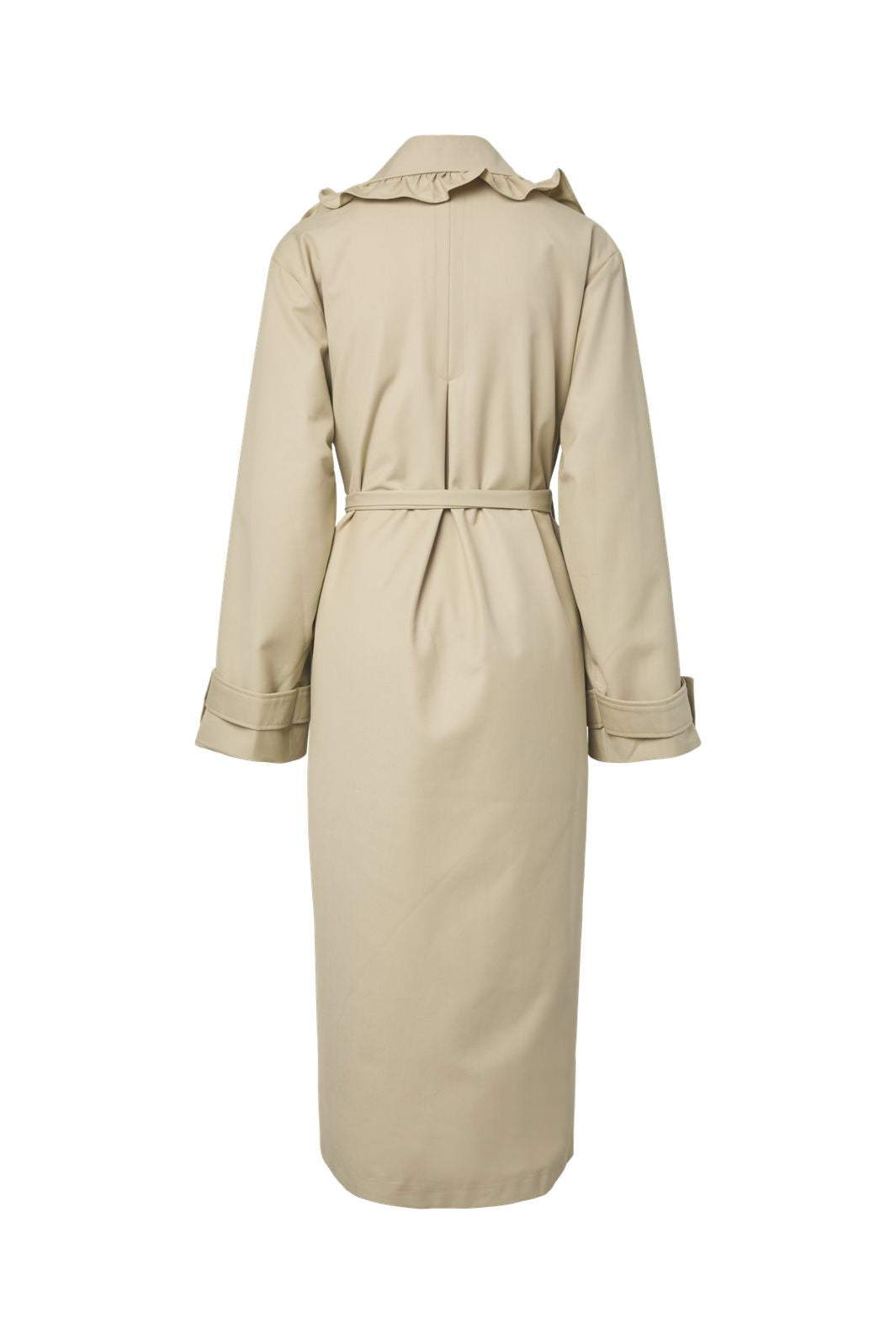 YAS - Yaselsana Ls Long Trenchcoat - 5104375 Travertine