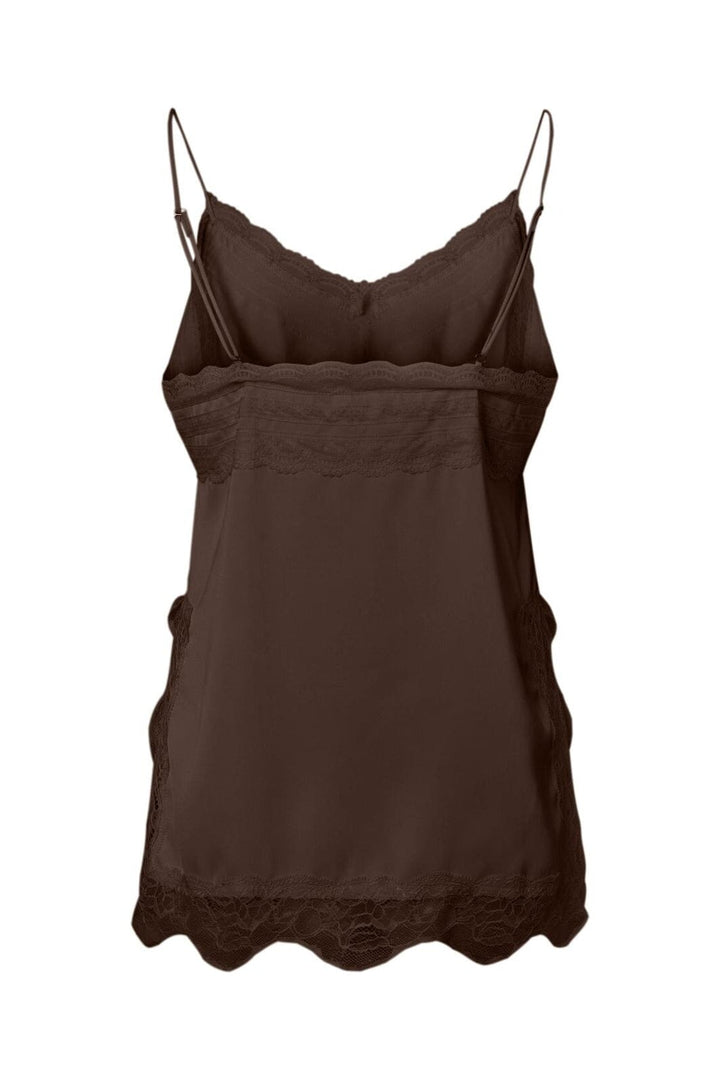 Y.A.S - Yasfrankie Strap Top - 5091564 Chocolate Brown