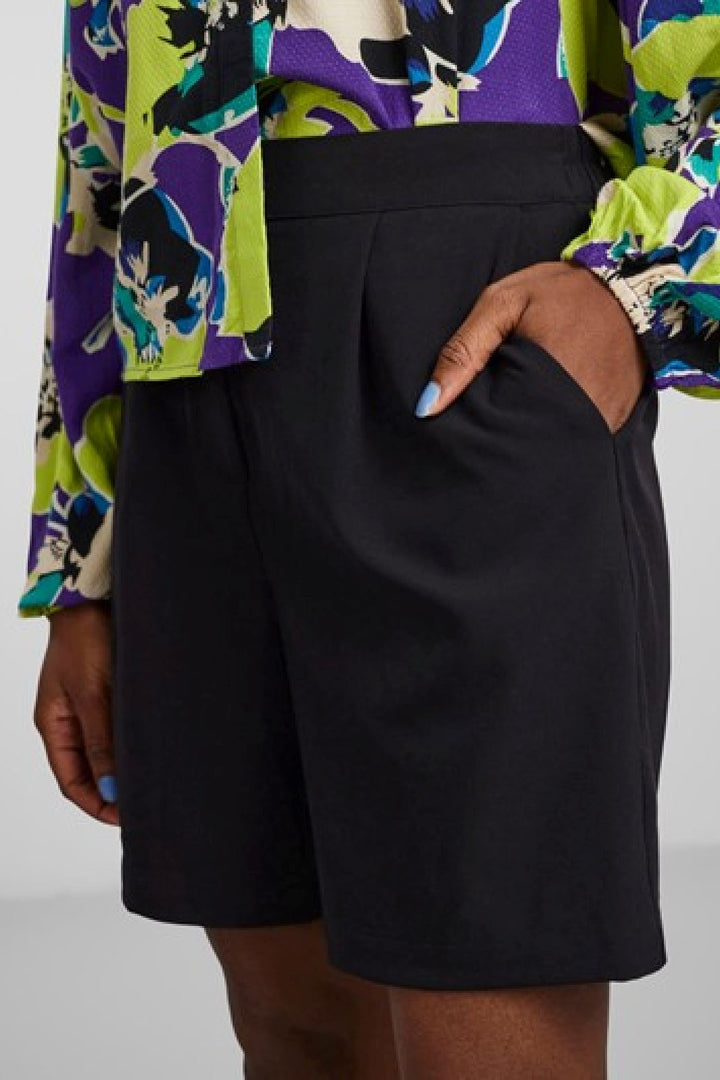 Y.A.S - Yashelen Long Shorts S. - Black Shorts 
